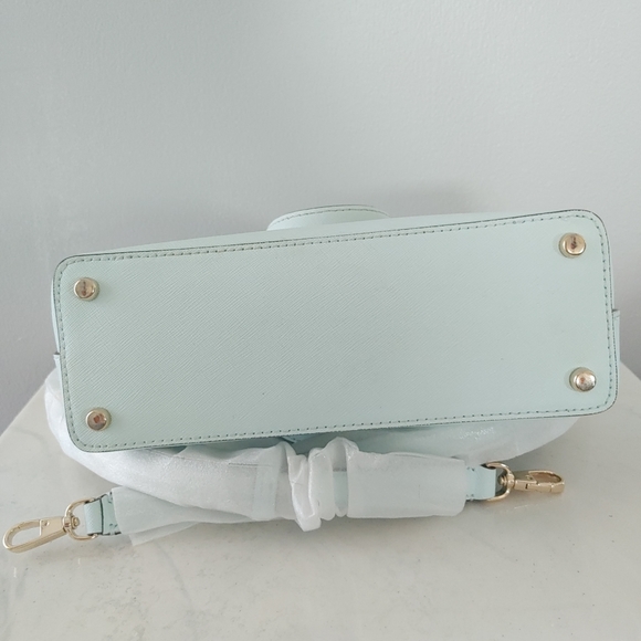 KATE SPADE Cameron Street Small Lucie Leather Shoulder Bag island waters - Picture 4 of 16